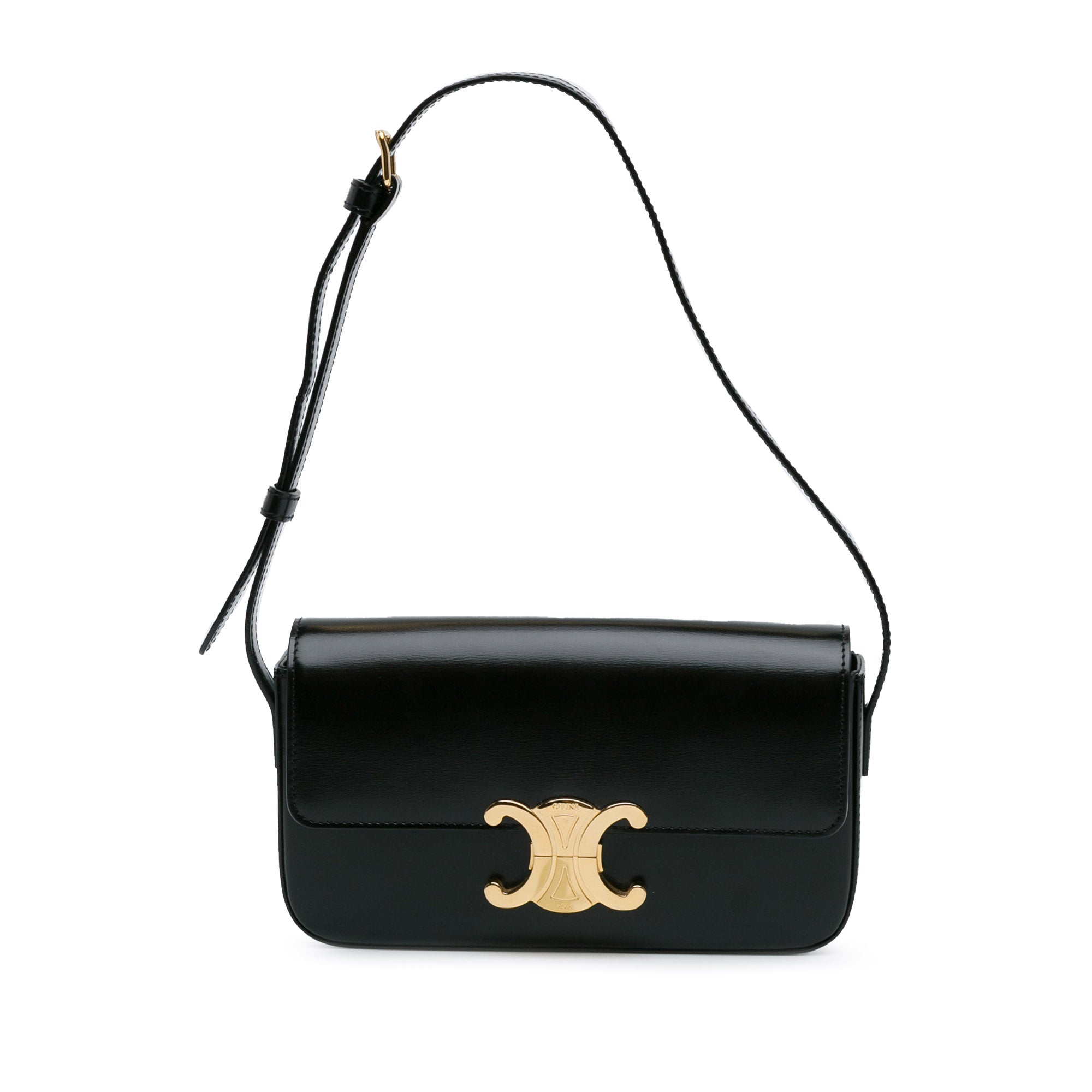 Teen Shiny Calfskin Triomphe Crossbody