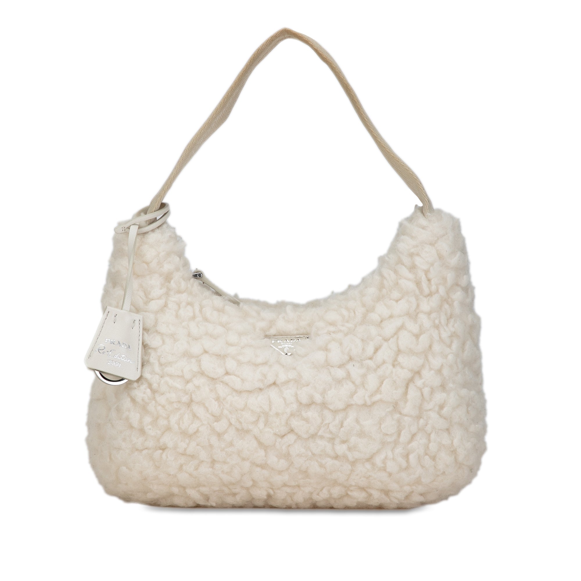 Wool and Cashmere Re-Edition 2000 Shoulder Bag