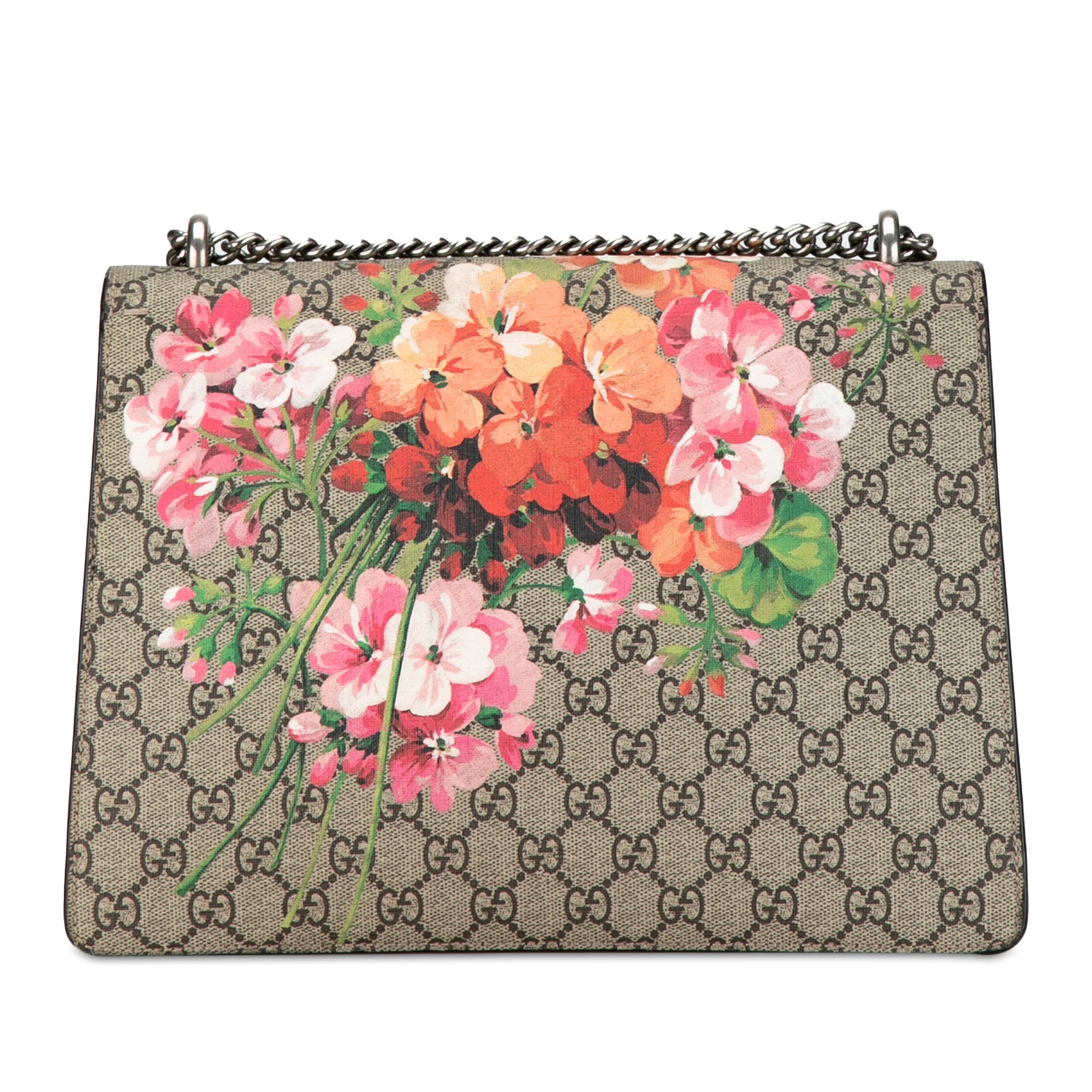 Medium GG Supreme Blooms Dionysus Shoulder Bag