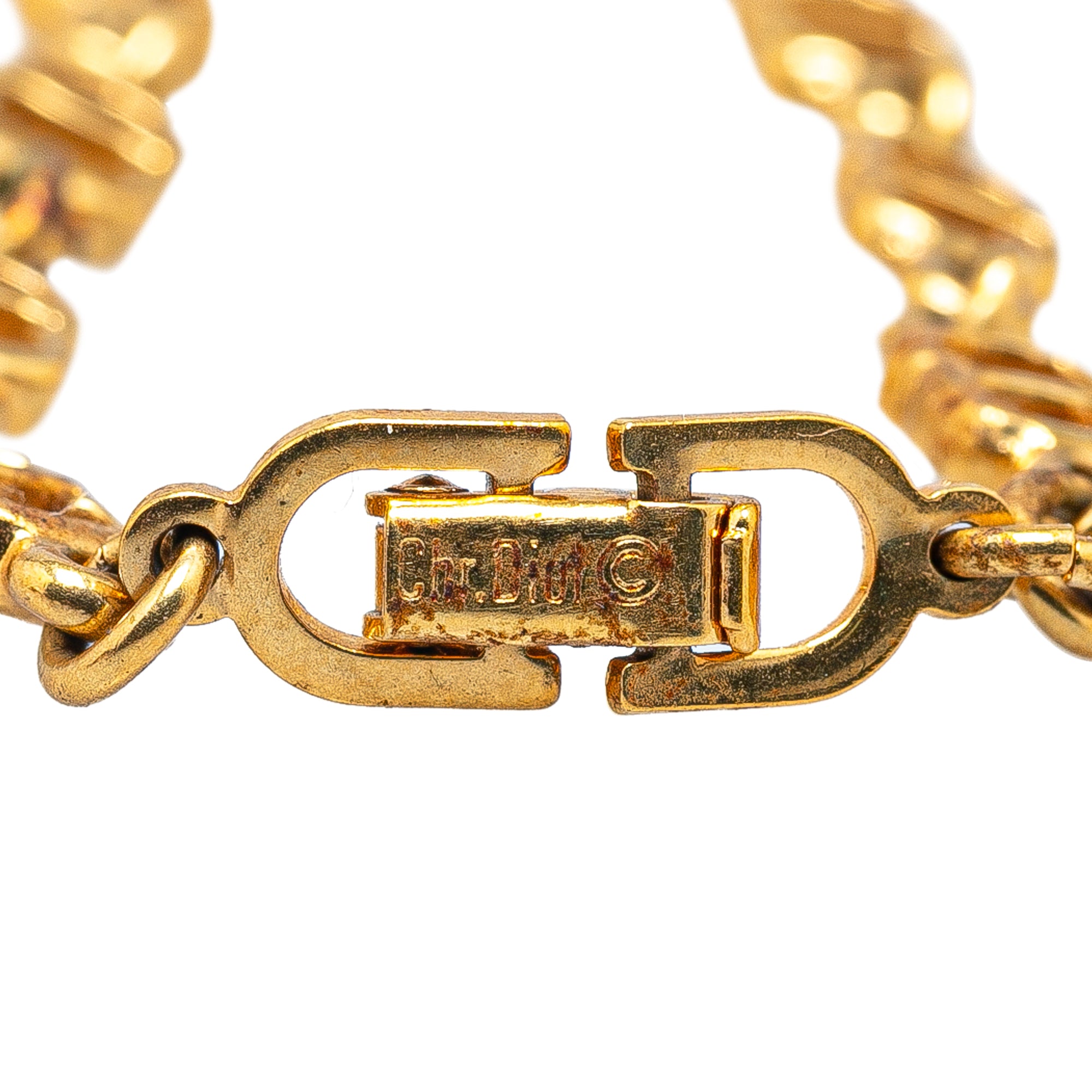 CD Logo Chain Bracelet