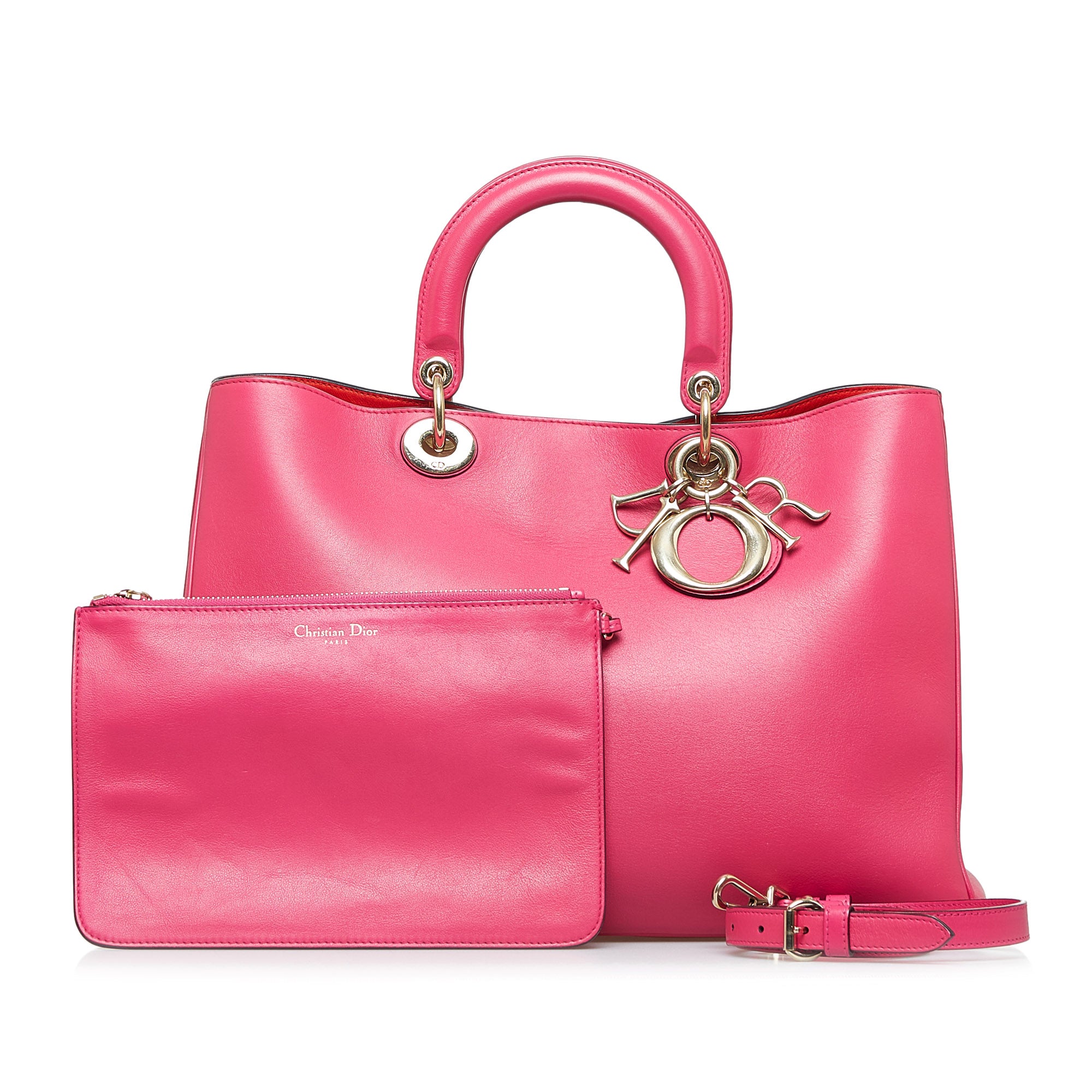 Large Calfskin Lady Dior