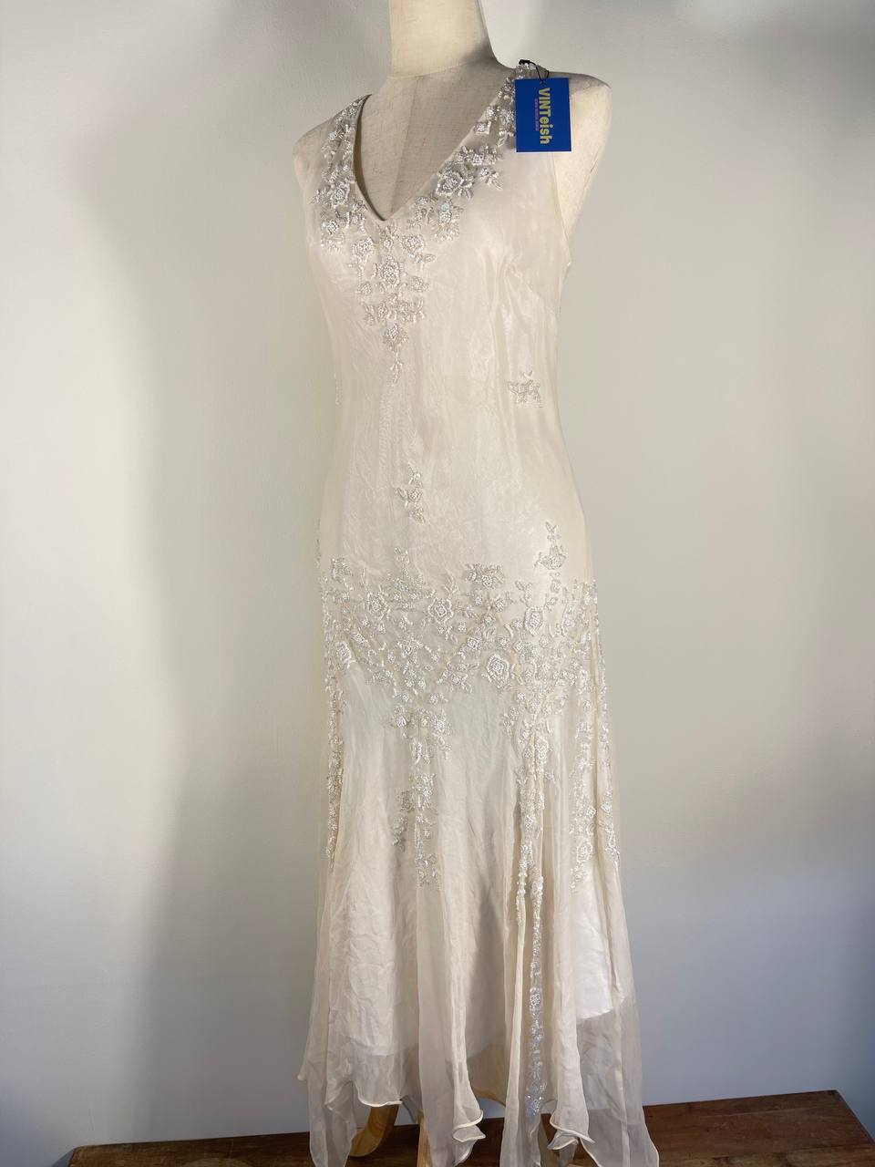 Vintage Y2K Heavy Beaded Dress