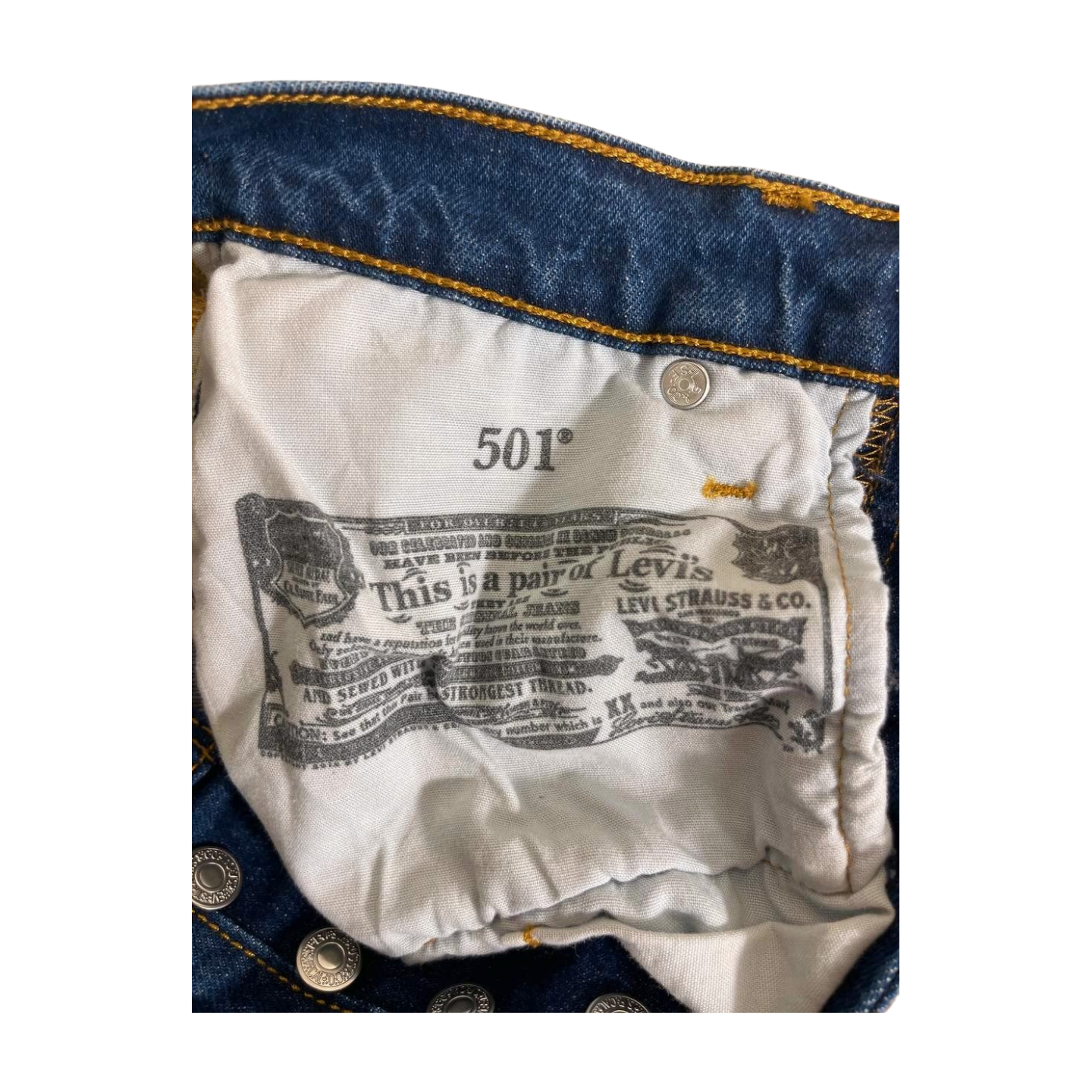 Vintage Levis 501 Jeans