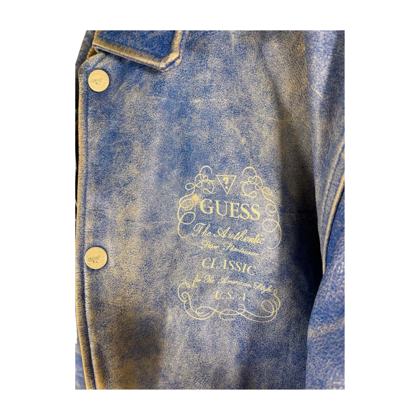 Vintage Guess Leather Jacket