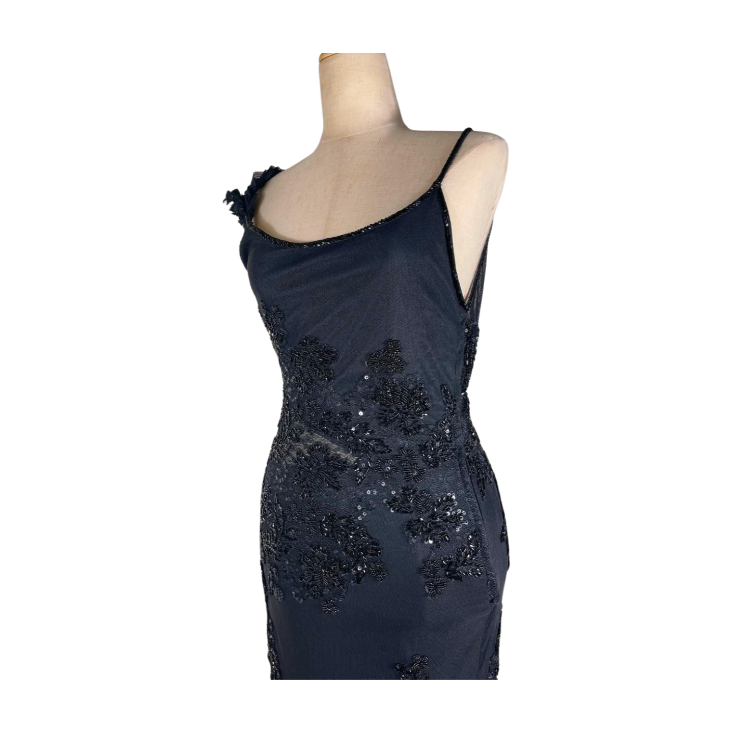Heavy Beaded Vintage Dress